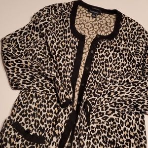 Women's Leopard Cardigan